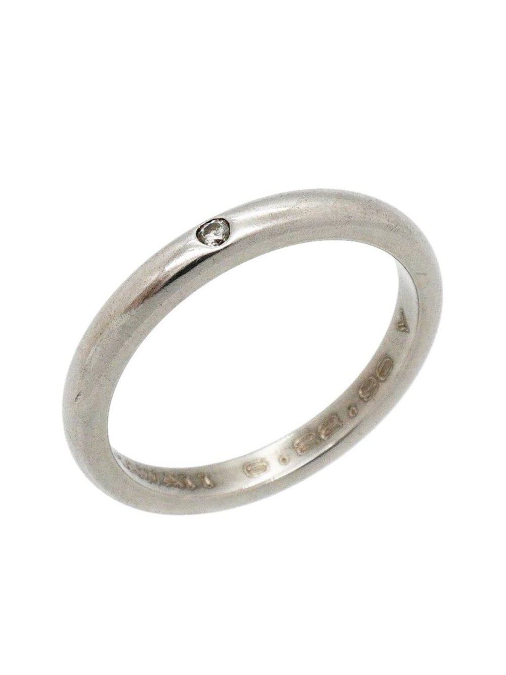 Tiffany & Co Ring Stacking Band Platinum Diamond